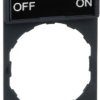 Label holder, for control and signal devices, ZBY2367
