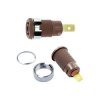 Stäubli 233060-27 SLB4-F63 safety jack socket brown Ø 4 mm 1 pc insulated