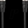 CVGL01000BK50 BNC video cable, BNC connector <> BNC connector, 5.00 m, round