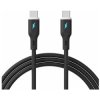Akyga AK-USB-67 USB cable USB-C® plug, USB-C® plug 1 m Black