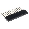 Stackable Header - Female (PTH, 0.1in., 12-Pin)