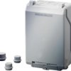 Obudowa pusta KG nieprzezr. IP 66 przy zast. dławnic AKM 168x253x115 KG 9002 IN 33001001