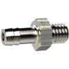 Screw-in hose nozzle, L 22 mm, 25 bar, brass, nickel-plated, for hose, 135343