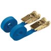 Draper 60966 250kg Ratcheting Tie Down Strap Sets (4.5M x 25mm) (2 Piece)