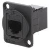 Łącznik FT RJ12 6p6c Kat 3 gniazdo z obu stron 19x24mm CP30224