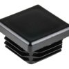 Zaślepka rur kwadratowa Czarny Kwadratowa wtyczka rury