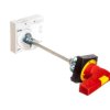 Napęd drzwiowy czerwono-żółty z blokadą NZM3-XHBR 266634