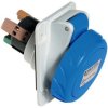 Gniazdo przemysłowe, kątowe, 32A, 2p+E, 200...250 V AC, IP 67 PKY32F723