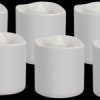 64603 Akku-LED-Teelichter mit Timer, 6er-Set