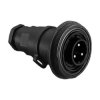 Bulgin PX0737/P Flex Inline Plug External Thread 2P 277V 12A Screw IP68