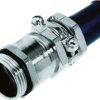 Cable gland, with bend protection, PG7, 14/15 mm, Clamping range 3 to 5 mm, IP65, silver gray, 52000990