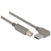 Kabel USB Złącze A USB Złącze B USB dł. 300mm Przewód USB USB 2.0