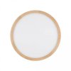 Lampa sufitowa okrągła z drewnianą obwódką średnica 50cm zmienna barwa AQUA WOOD BUK 45W LED 18008 TK Lighting
