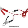 Przewód wtyk DC - krokodylki długość 120cm