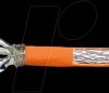 CPV0059 Cat.7 Installation cable S/FTP AWG23 1000 MHz, orange, 50 m