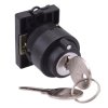 Techna PtecK3CRC 3 Position Plastic Key Switch