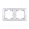 Ramka podwójna Exen seria Odak biała O102/01E