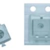 TS4 Cermet Trimmers, Surface Mount, 4.0 mm Square, Single Turn, Industrial Grade