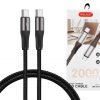 KABEL USB TYPE-C-TYPE-C 120W ,6A ,2M