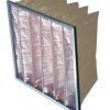 Filtr powietrza HVAC F5 wymiary rzeczywiste 592 x 287 x 600mm kieszeniowy wymiary 24 x 12 x 24cal głębokość 600mm