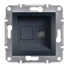 ASFORA Gniazdo telefoniczne 1xRJ11 antracyt EPH4100171 SCHNEIDER ELECTRIC
