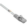 Renkforce RF-5047508 RJ45 Network cable CAT 5e Grey 0.50 m U/UTP incl. detent