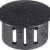 Zaślepka otworu PB Fastener, 76143, 76143, (Ø x D) 16.7 mm x 10.3 mm, czarny, 1 szt.