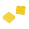 U5545 Yellow 12mm Square Tactile Switch Cap for PHAP5-50 APEM