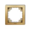 Ramka pośrednia do łączników IP44 złoty 29DRPH