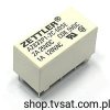 AZ832P1-2C-5DSE Relay 5VDC 1A Coil 250R THT ZETTLER
