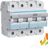 Wyłącznik nadprądowy B125 A 4P 15kA HMB499 HAGER