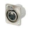 Złącze XLR 3 -pinowe Montaż w obudowie Żeński