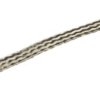 Ground strap, assembled, copper, tin-plated, 6.0 mm², (L x W) 150 x 12 mm, hole Ø 6.5 mm, NSYEB156D6