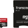 Karta Micro SD MicroSDHC, 16 GB Nie, Transcend Premium -25 → +85°C 400x