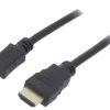 HDMI.HE320.010 Kabel HDMI 2.0 HDMI wtyk,micro HDMI wtyk PVC Dł: 1m czarny