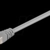 95567 Cat.6 patch cable, S/FTP, 1.5 m, gray