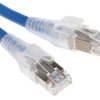 Kabel Ethernet Cat6a długość 2m Z zakończeniem Belden LSZH l. żył: 8 średnica 6.1mm