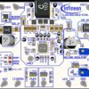 Płytka ewaluacyjna Infineon Regulator obniżający/podwyższający Płytka ewaluacyjna TLD5190