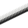 Pin header, 52 pole, pitch 2.54 mm, straight, black, 10054640