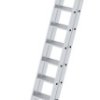 MUNK Günzburger Steigtechnik 040666 aluminium Drabina przedłużana ze stopniem Maksymalna wysokość robocza: 5.45 cm 19.3