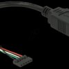 84831 USB2.0 pinheader fem. 2mm 5pin>Type-A fem. 15 cm