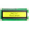 Wyświetlacz LCD 2x16 znaków zielony HD44780