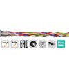 Kabel do transmisji danych chainflex CF211 liczba żył 12 0.25 mm² 23 AWG Ekranowane Igus Szary 100 m Polichlorek winylu