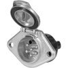 SecoRüt ES034 Trailer socket 7-pin type S plug Aluminium