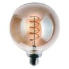 Żarówka LED LUMILED E27 Kula G125 6W zamiennik 50W 660LM 2200K Ciepła 360 Dymiona Filament Klasa E 3 Lata Gwarancji