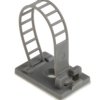 Spinka do kabli 17mm Samoprzylepny 25 x 18 x 70mm materiał: Nylon 66 Szary Regulowane elementy mocujące