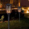 Lampa Solarna Ogrodowa LED IGNIS Wbijana Pochodnia Efekt Płomienia LUMILED