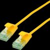 21453427 Patchkabel Cat.6a (Class EA) UTP, Slim, gelb, 5 m