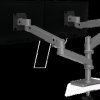 45-710-293 Ergotron LX Pro dual stacking arm, direct screw connection, grey