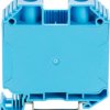 2-wire feed-through terminal, screw connection, 1.5-50 mm², 1 pole, 125 A, 8 kV, blue, 883-3504